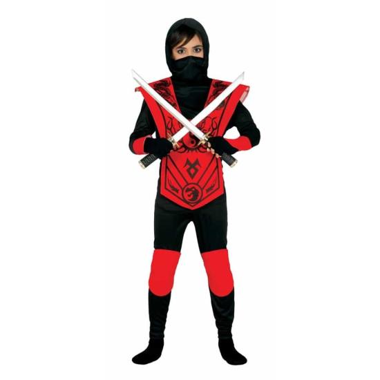 Disfraz  Ninja Rojo Master infantil