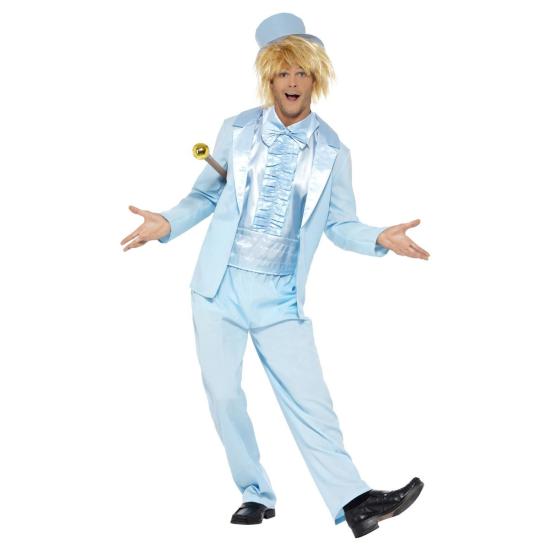 Disfraz 2 Tontos muy Tontos  azul para hombre