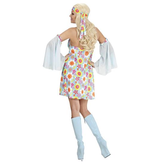 Disfraz Años 70 Azul Claro adulta