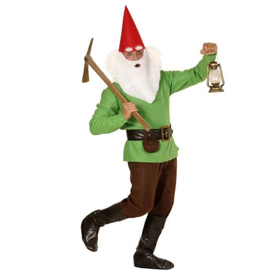 Disfraz Enanito del Bosque Verde para Adulto