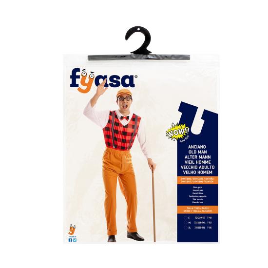 Disfraz adulto Abuelo Quejica