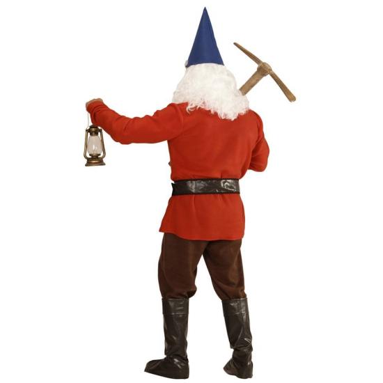 Disfraz  Enanito del Bosque Rojo para Adulto
