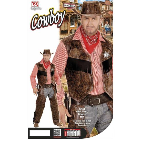 Disfraz Vaquero Sheriff Lobo para hombre