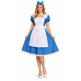 Disfraz Alicia País de las Maravillas Económico adulta