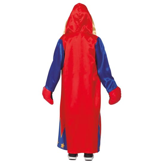 Disfraz Boxeador Rocky Rojo para niño ^