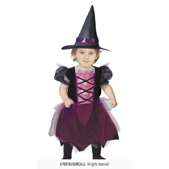 Disfraz Brujita Moradita para bebés