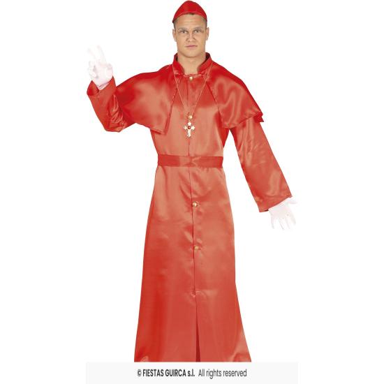 Disfraz de Cardenal Rojo para Adulto