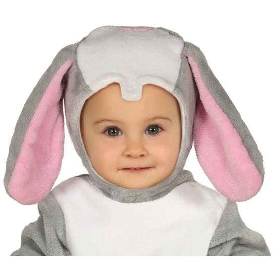 Disfraz Conejo Gris bebé