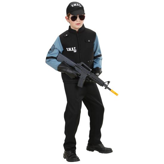Disfraz de agente de los S.W.A.T. de  niño