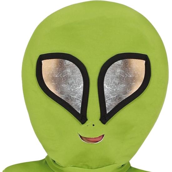 Disfraz de Alien Verde para Niños y Niñas