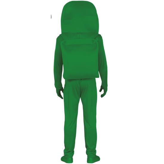 Disfraz de Among Us Verde para adultos