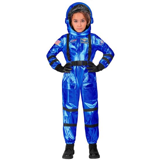 Disfraz de Astronauta Misión Espacial Azul talla infantil unisex