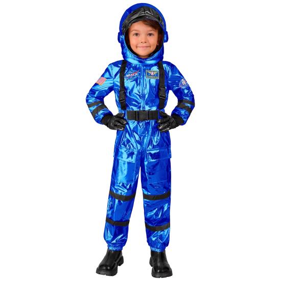 Disfraz de Astronauta Misión Espacial Azul talla infantil unisex