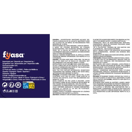 Disfraz de Berenjena para Adulto Talla ML