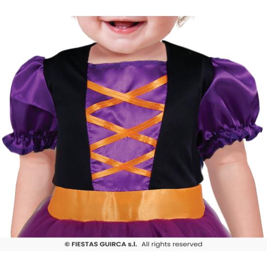 Disfraz de Brujita Morada para Bebé Niña