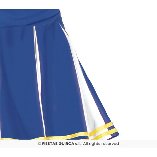 Disfraz de Cheerleader Azul para adulta
