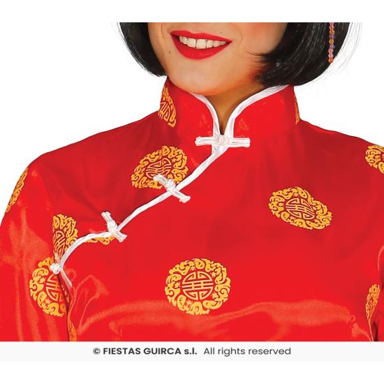 Disfraz de China Mandarina Roja para mujer