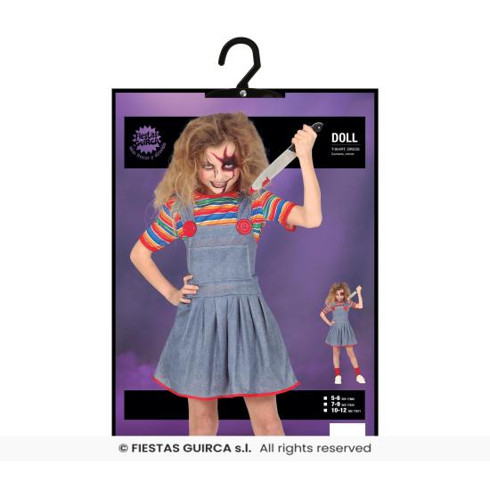 Disfraz de Chucky Diabólica para niña
