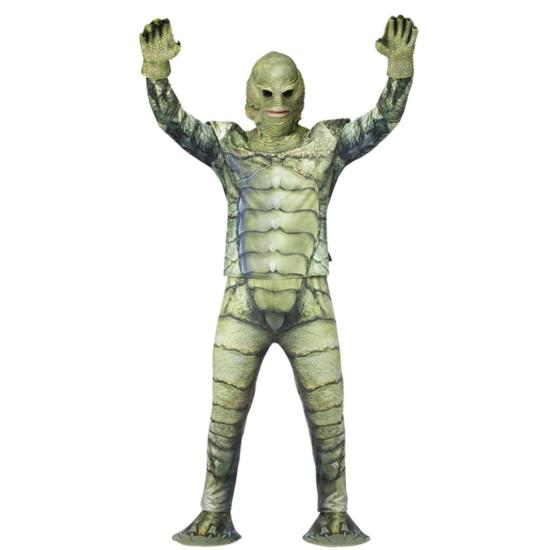 Disfraz de criatura de la laguna negra, Universal Monsters adulto
