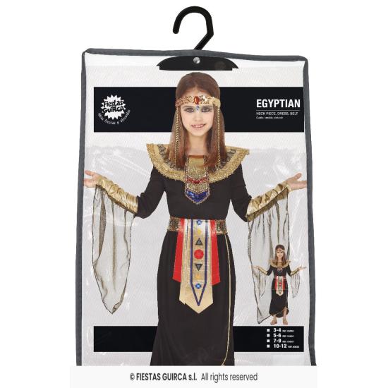 Disfraz de Egipcia Negra para niña