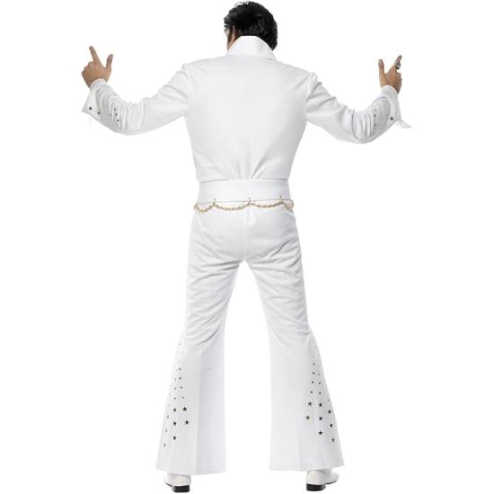 Disfraz de el Rey del Rock Elvis Deluxe para hombre