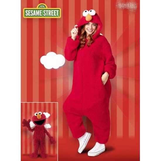 Disfraz de Elmo para adulto - Barrio Sésamo