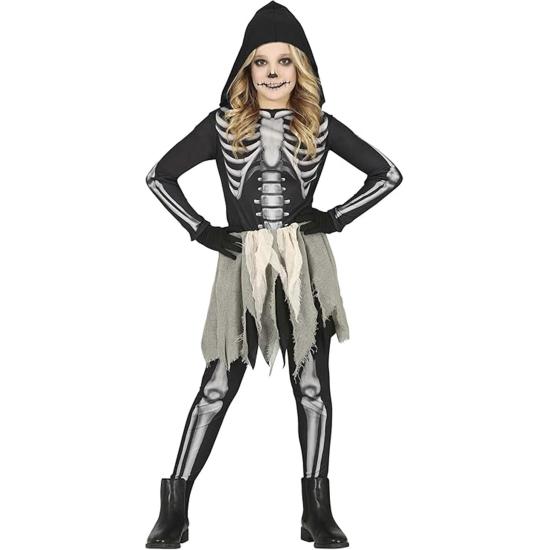 Disfraz de Esqueleto Fantasma para Niñas