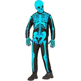 Disfraz de Esqueleto Fluorescente para Niños FAST COSTUME