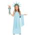 Disfraz de Estatua de la Libertad para Niña – Traje Infantil de Monumento Histórico