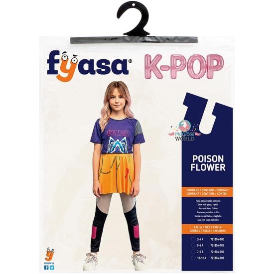 Disfraz de Guerrera K-Pop Mira Huntrix para niña