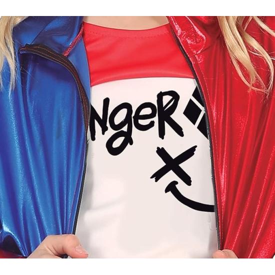 Disfraz de Harley Quinn para niña – Chaqueta, Pantalón y Camiseta