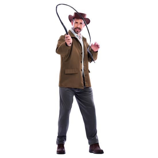 Disfraz de Indiana Jones deluxe para hombre