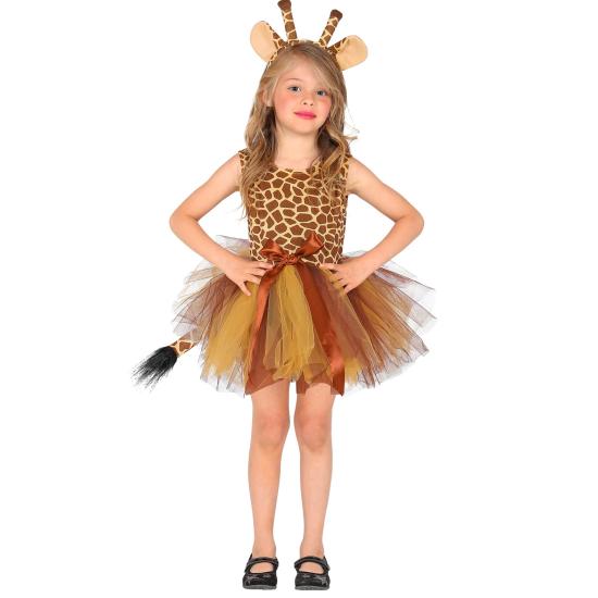 Disfraz de Jirafa Selva para niña