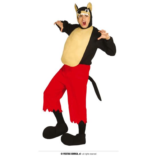 Disfraz de Lobo Marrón de adulto