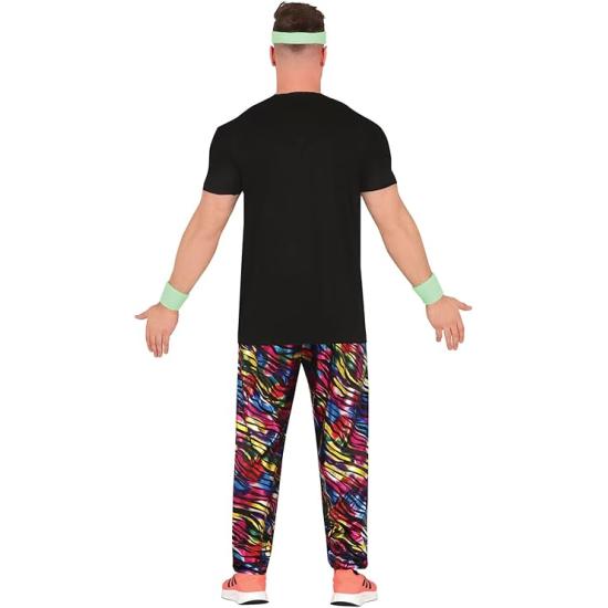 Disfraz de los años 80 para chicos Rainow