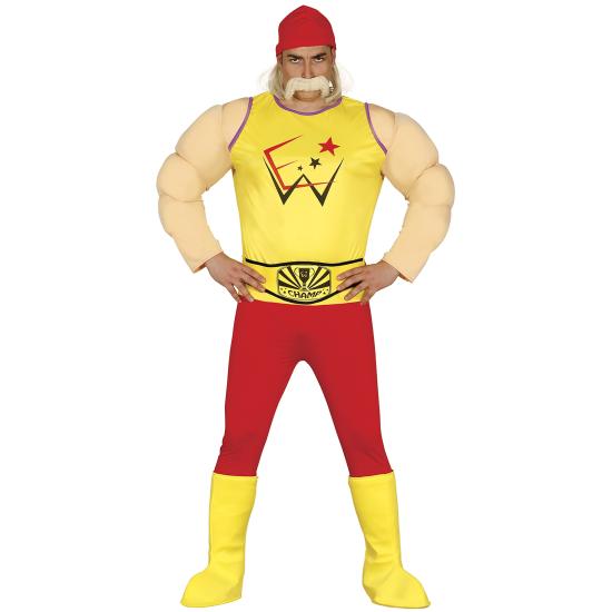 Disfraz de Luchador Hogan para hombre