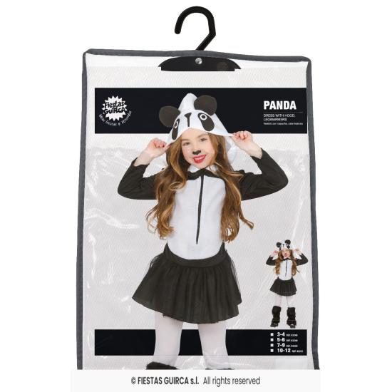 Disfraz de Oso Panda talla niña ^*