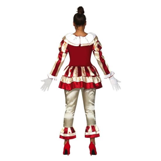 Disfraz de Payasa Asesina Clásica para Mujer