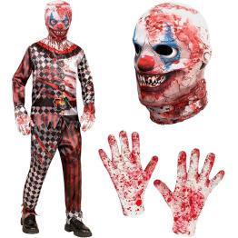 Disfraz de Payaso Malvado Infantil Fast Costume
