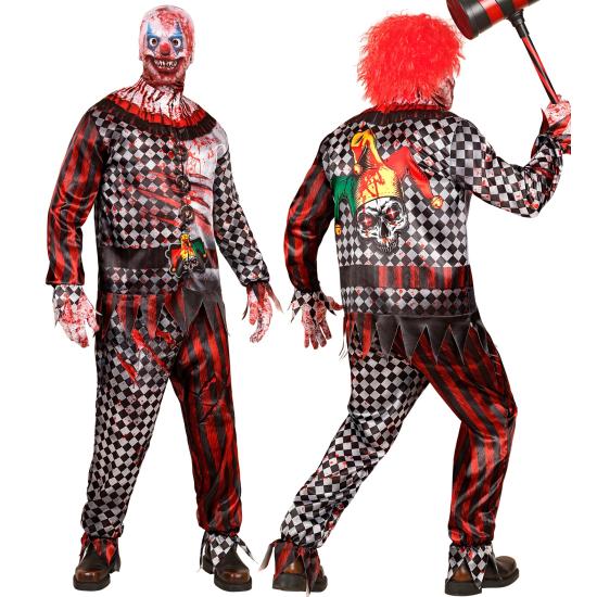 Disfraz de Payaso Malvado para Adulto Fast Costume