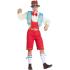 Disfraz de Pinocho Divertido para Hombre