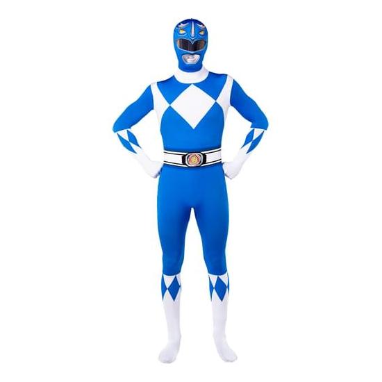 Disfraz de Power Ranger Azul Segunda piel