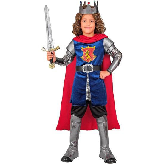 Disfraz de Rey Medieval para Niño – Set Completo de 8 Piezas