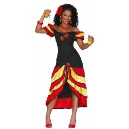 Disfraz de Rumbera para Mujer
