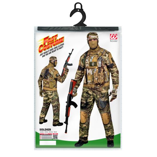 Disfraz de Soldado FAST COSTUME Adultos