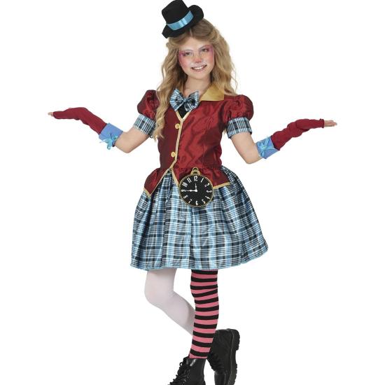 Disfraz de Sombrerera Tic Toc para Niña