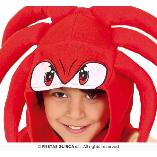 Disfraz de Sonic Kigurumi Knuckles para niño