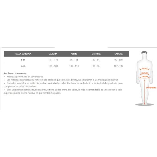Disfraz de SWAT para hombre
