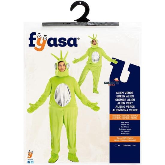 Disfraz de Teletubbies Adultos - Verde o Azul (Talla M-L)