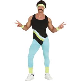 Disfraz de Traje Gimnasta Años 80
